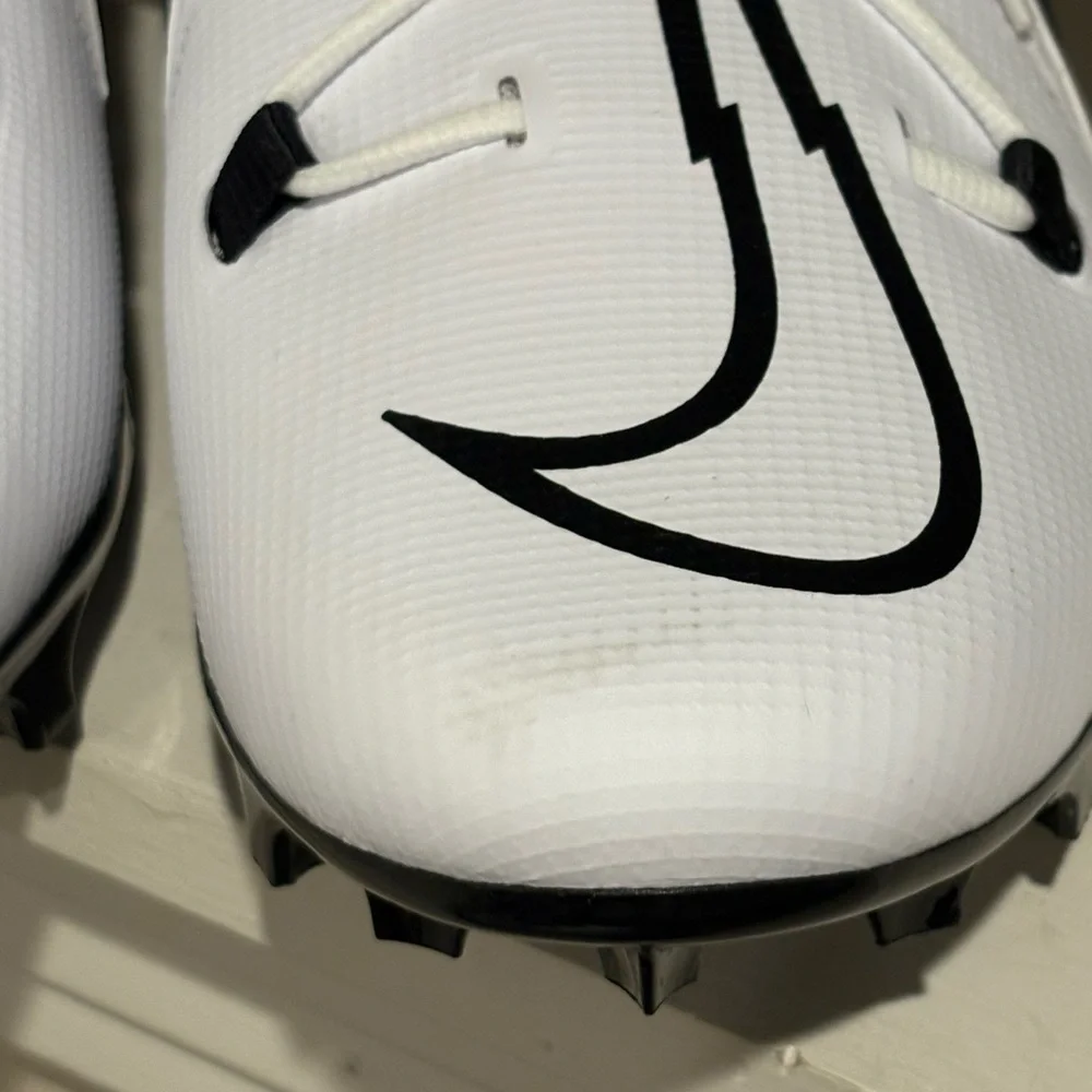 NEW Nike Alpha Menace Pro 3 White Black CT6649-100 Men's Size 15 Fast Shipping - Picture 7 of 10